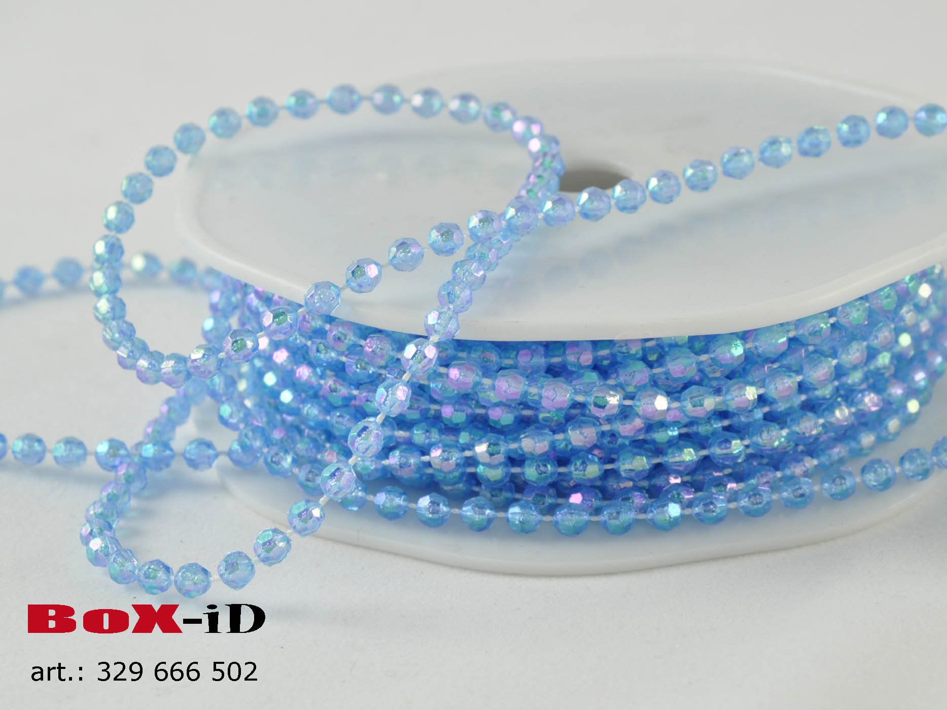 Coloured chain 502 turkis 4mm X 10m